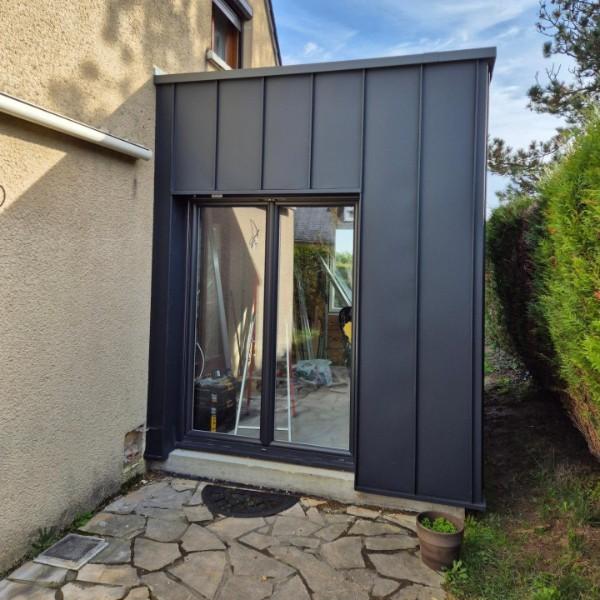 Bardage en bois extérieur